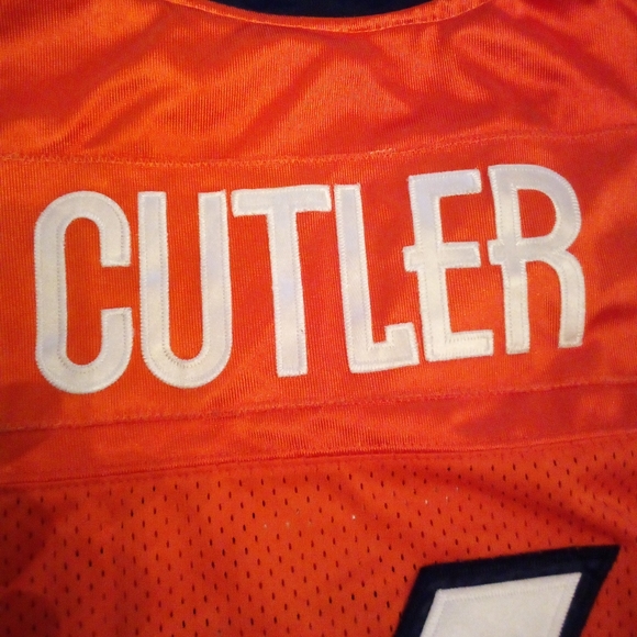 Reebok NFL Equipment Denver Broncos Jay Cutler #6 Embriodered Jersey Size 52 - Picture 4 of 10